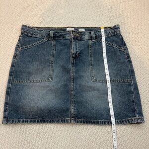 90s Calvin Klein Denim Mini Skirt